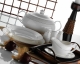  Karaca Bone China Collection 84 Pr�. Yemek Tak�m� 6503