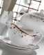  Karaca Bone China Collection 84 Pr�. Yemek Tak�m� 5029