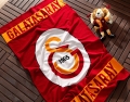 Taç Galatasaray Logo Plaj Havlusu