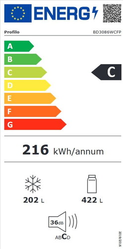  Profilo BD3086WCFP Kombi No Frost Buzdolabı