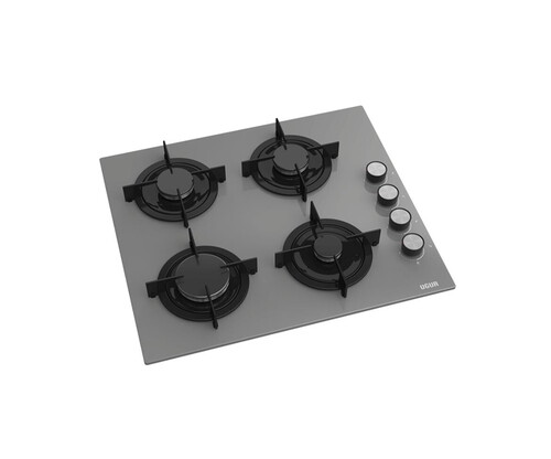  Uğur UAO 6040W0 GCY CSR1 Gri Cam Ankastre Ocak