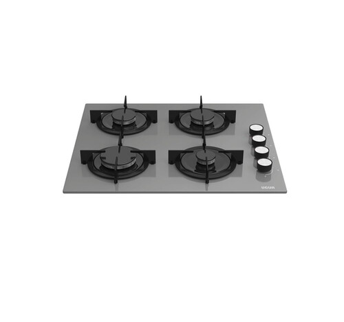  Uğur UAO 6040W0 GCY CSR1 Gri Cam Ankastre Ocak