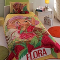 Taç Winx Frutti Music Bloom Yatak Örtüsü Seti
