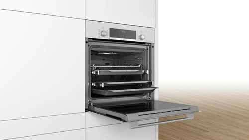  Bosch HBJ558YW5T Beyaz Ankastre Fırın