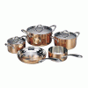 Korkmaz A3000 Diva 8 parça Bakır Tencere Seti