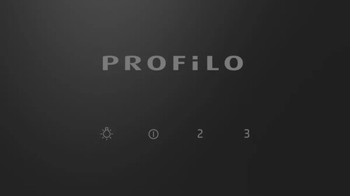  Profilo DVK6J361 Siyah Duvar Tipi Davlumbaz