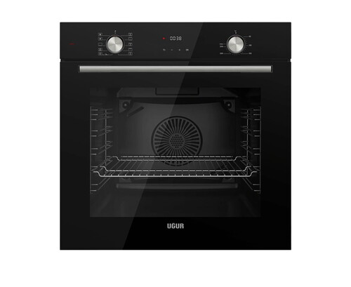 Uğur UAF 6011D SCPET Fry Art Siyah Ankastre