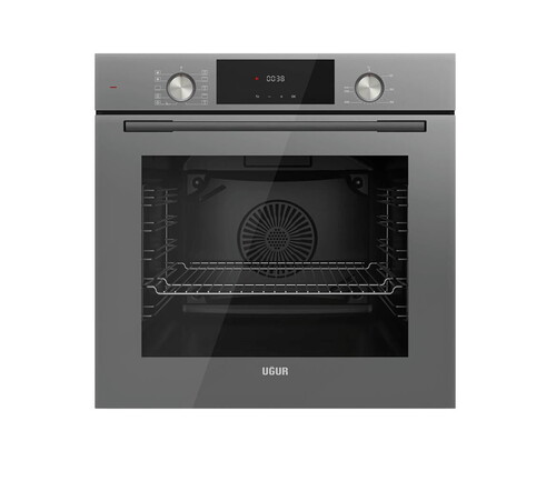 Uğur UAF 6011D GCPET Fry Art Gri Ankastre Fırın