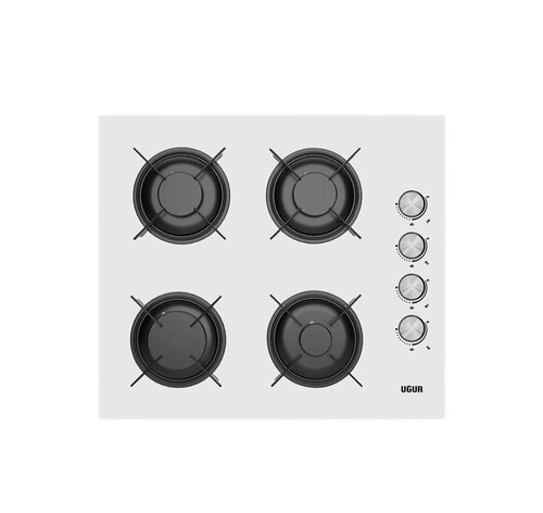 Uğur UEO 6040W0 BCY 2R1 Beyaz Set Üstü Ocak