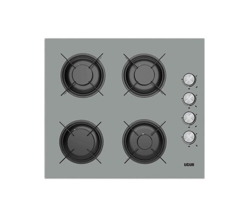 Uğur UEO 6040W0 GCY 2R1 Gri Set Üstü Ocak