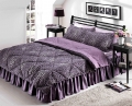 Taç Gloria Çift Kişilik Uyku Seti Lila
