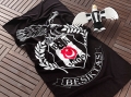 Taç Beşiktaş Klasik Logo Plaj Havlusu