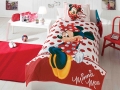  Taç Disney Minnie Mouse Yatak Örtüsü Seti