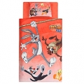 Taç Looney Tunes Flying Group In Red Nevresim Takımı